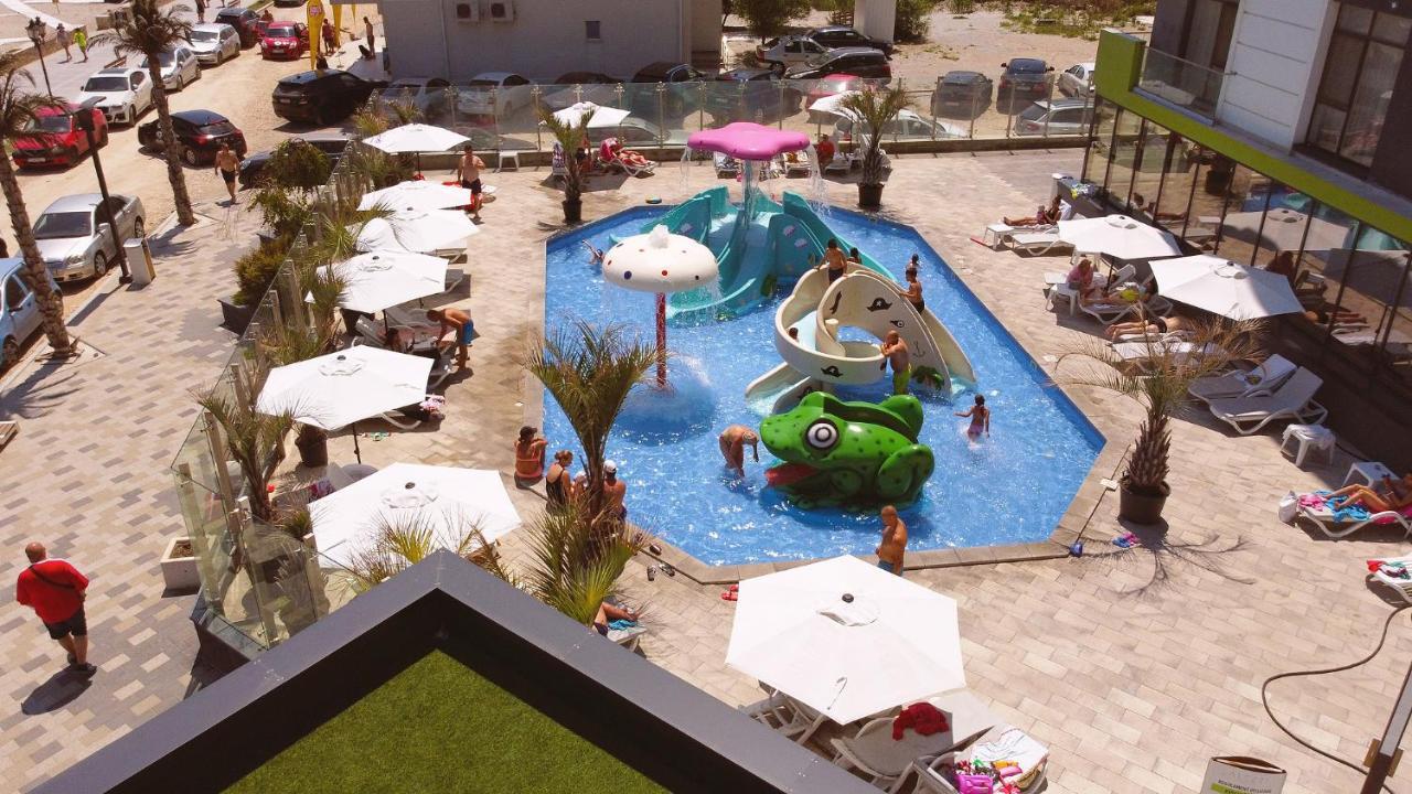 Paradise Sea View 2Bd Apt Spa N Pools Beach Resort Năvodari Eksteriør bilde