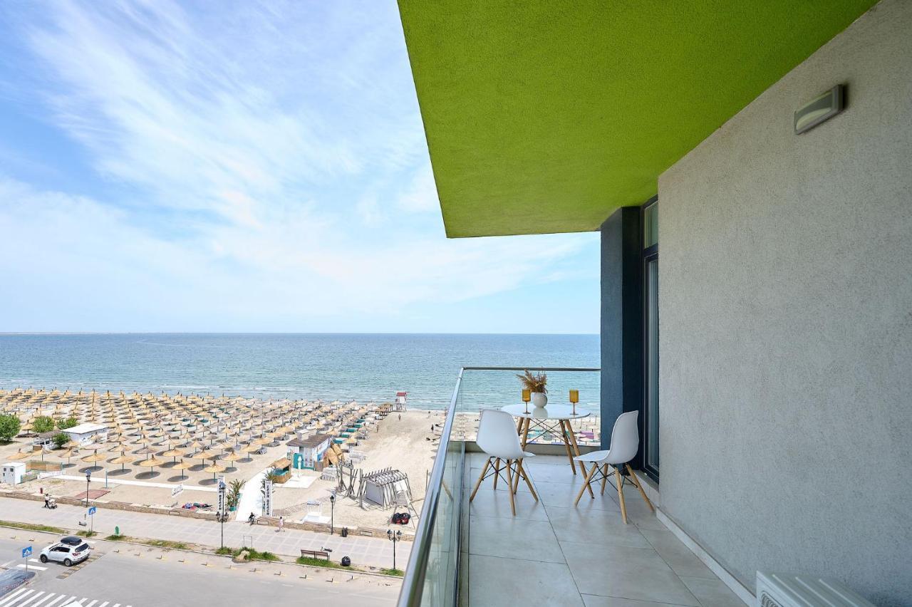 Paradise Sea View 2Bd Apt Spa N Pools Beach Resort Năvodari Eksteriør bilde